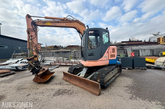 2005 Case CX75SR Beltegraver med SMS Pusseskuff - Tilt - Hydraulisk hurtigfeste - 3816 timer