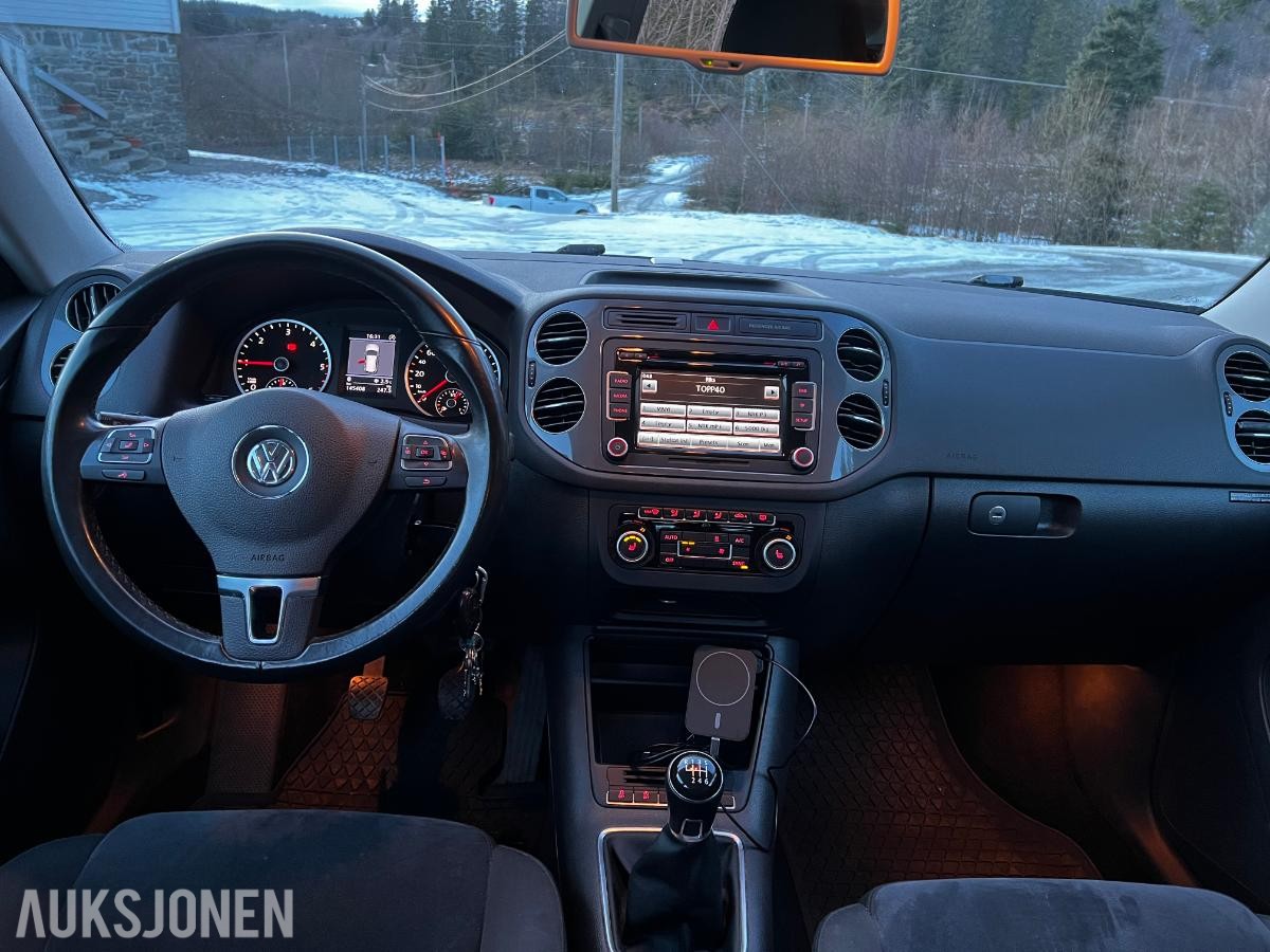 2014 Volkswagen Tiguan 2.0 diesel 110hk cruisekontroll hengerfeste kupevarmer