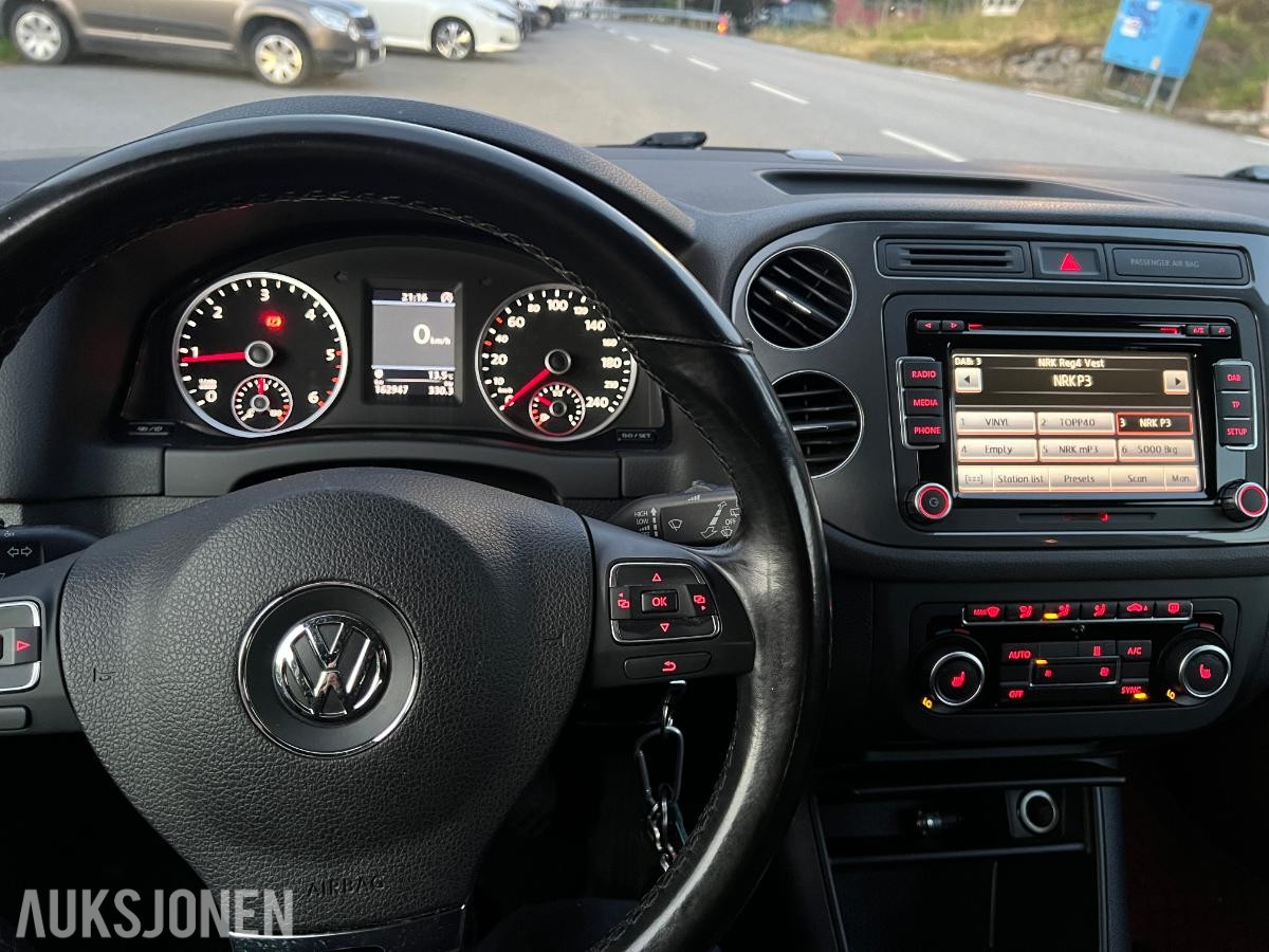 2014 Volkswagen Tiguan 2.0 diesel 110hk cruisekontroll hengerfeste kupevarmer