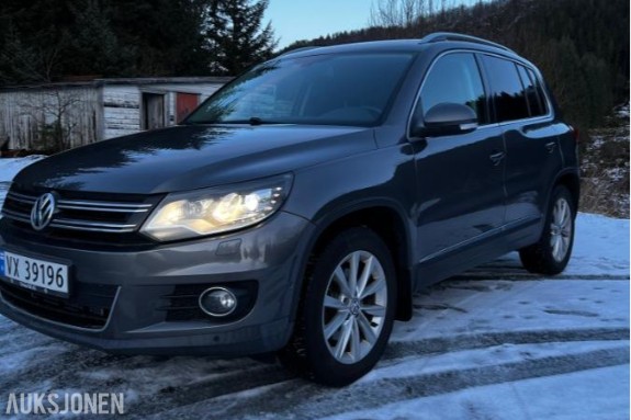 2014 Volkswagen Tiguan 2.0 diesel 110hk cruisekontroll hengerfeste kupevarmer
