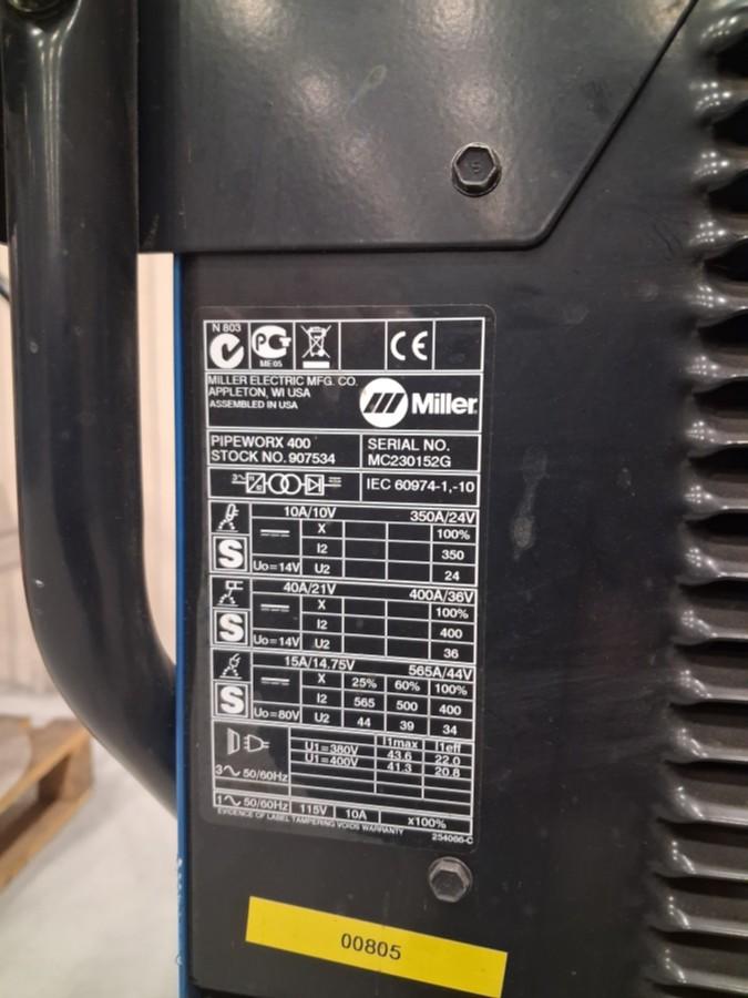 Miller PipeWorx 400