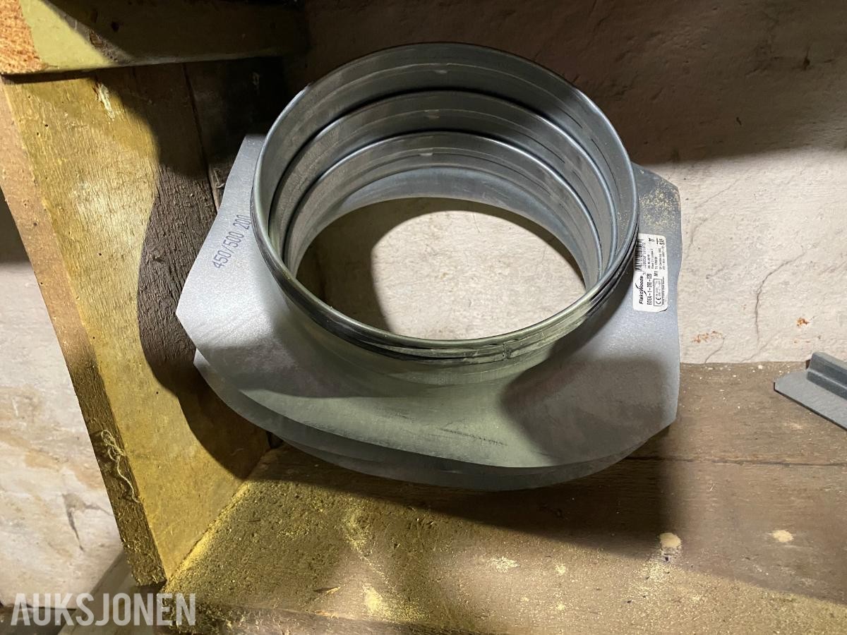 Stor parti ventilasjonsutstyr - Lindab, TROX, Swegon, Camfil m.fl