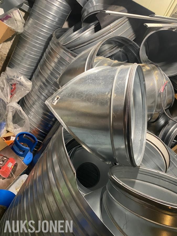 Stor parti ventilasjonsutstyr - Lindab, TROX, Swegon, Camfil m.fl