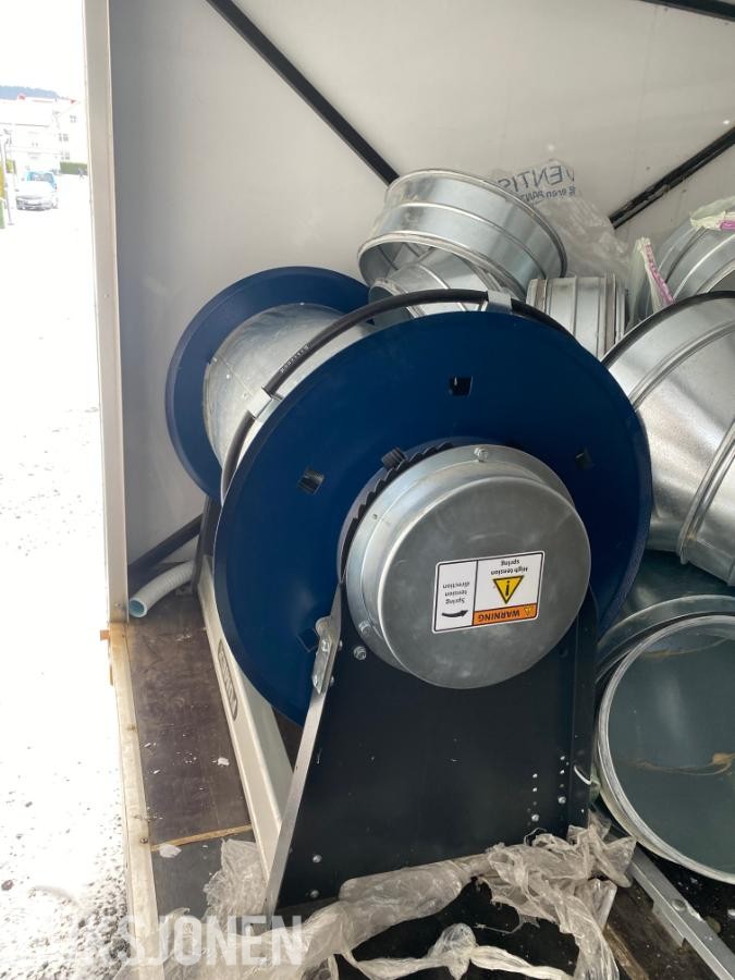 Stor parti ventilasjonsutstyr - Lindab, TROX, Swegon, Camfil m.fl