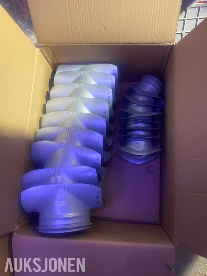 Stor parti ventilasjonsutstyr - Lindab, TROX, Swegon, Camfil m.fl