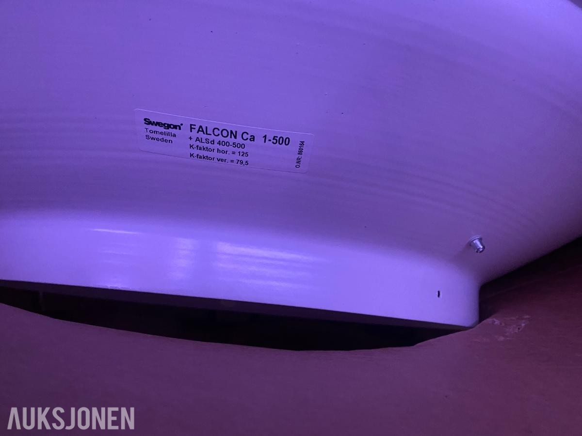 Stor parti ventilasjonsutstyr - Lindab, TROX, Swegon, Camfil m.fl