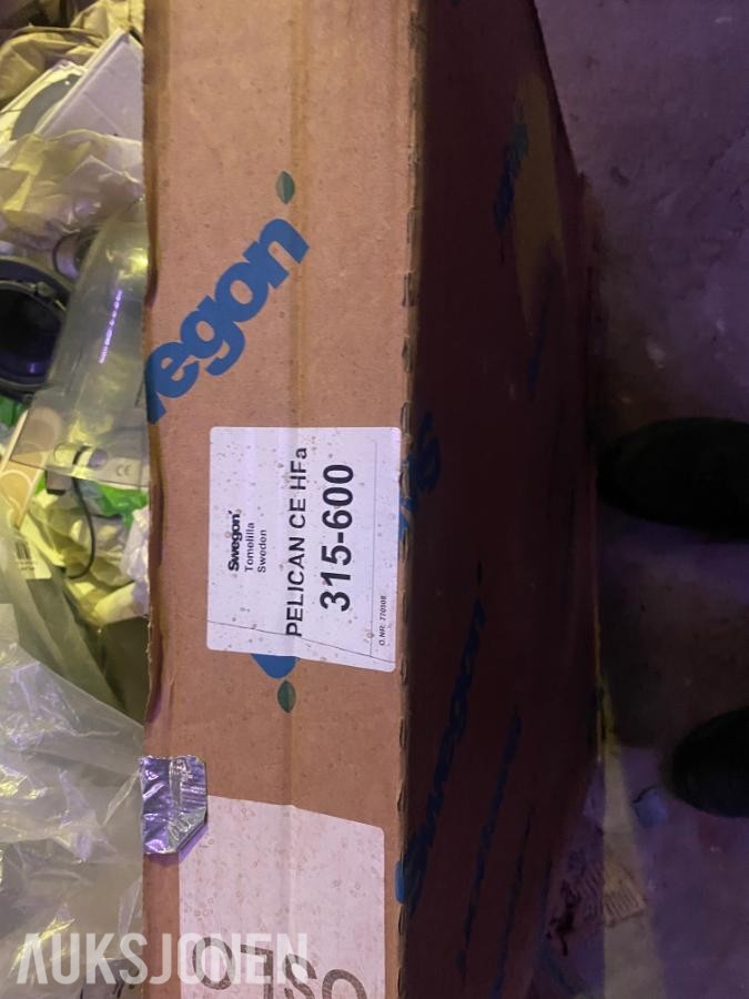 Stor parti ventilasjonsutstyr - Lindab, TROX, Swegon, Camfil m.fl