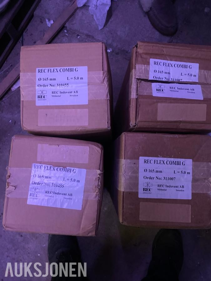 Stor parti ventilasjonsutstyr - Lindab, TROX, Swegon, Camfil m.fl