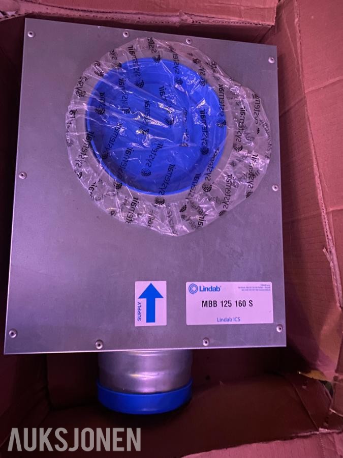 Stor parti ventilasjonsutstyr - Lindab, TROX, Swegon, Camfil m.fl