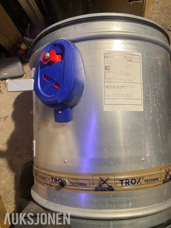 Stor parti ventilasjonsutstyr - Lindab, TROX, Swegon, Camfil m.fl