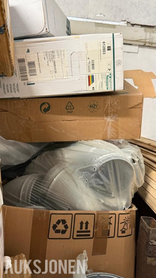 Stor parti ventilasjonsutstyr - Lindab, TROX, Swegon, Camfil m.fl