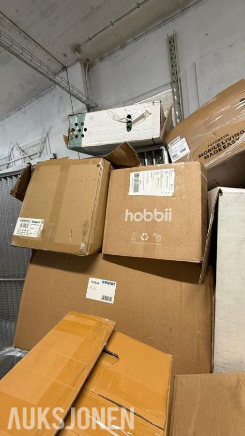 Stor parti ventilasjonsutstyr - Lindab, TROX, Swegon, Camfil m.fl