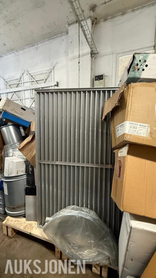 Stor parti ventilasjonsutstyr - Lindab, TROX, Swegon, Camfil m.fl