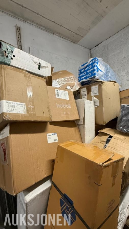 Stor parti ventilasjonsutstyr - Lindab, TROX, Swegon, Camfil m.fl