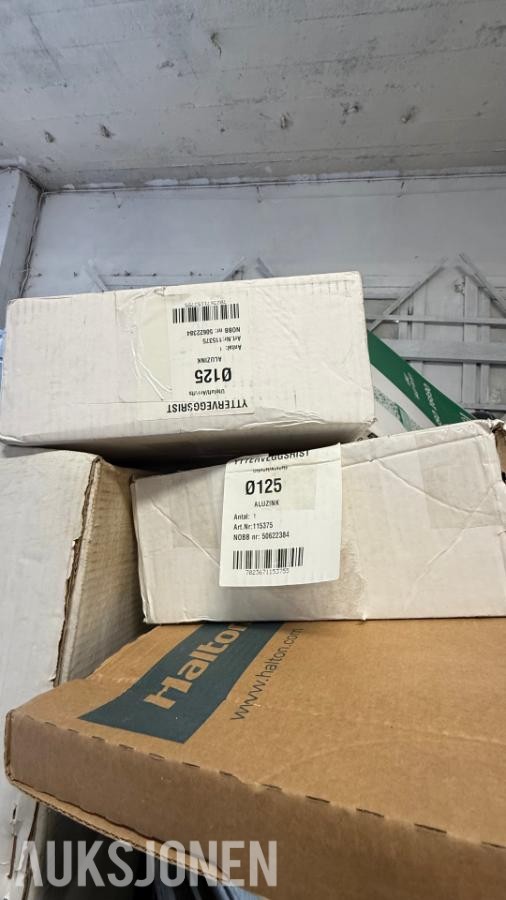 Stor parti ventilasjonsutstyr - Lindab, TROX, Swegon, Camfil m.fl