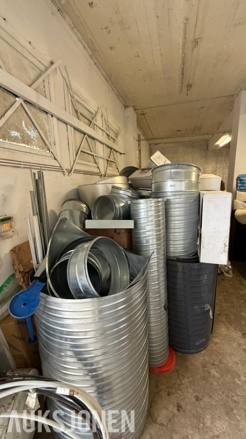 Stor parti ventilasjonsutstyr - Lindab, TROX, Swegon, Camfil m.fl