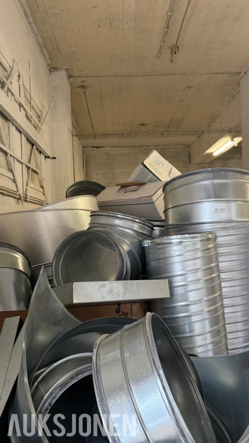 Stor parti ventilasjonsutstyr - Lindab, TROX, Swegon, Camfil m.fl