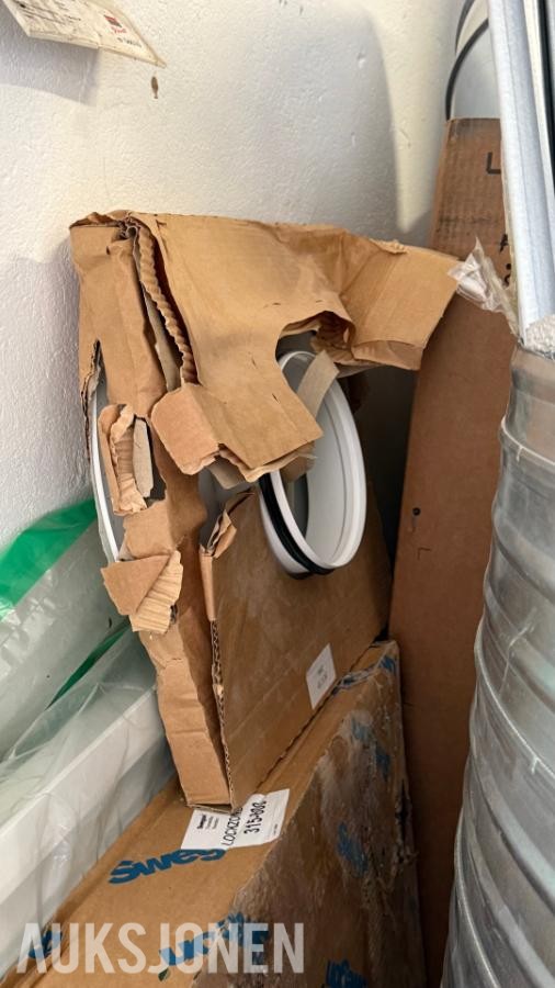Stor parti ventilasjonsutstyr - Lindab, TROX, Swegon, Camfil m.fl