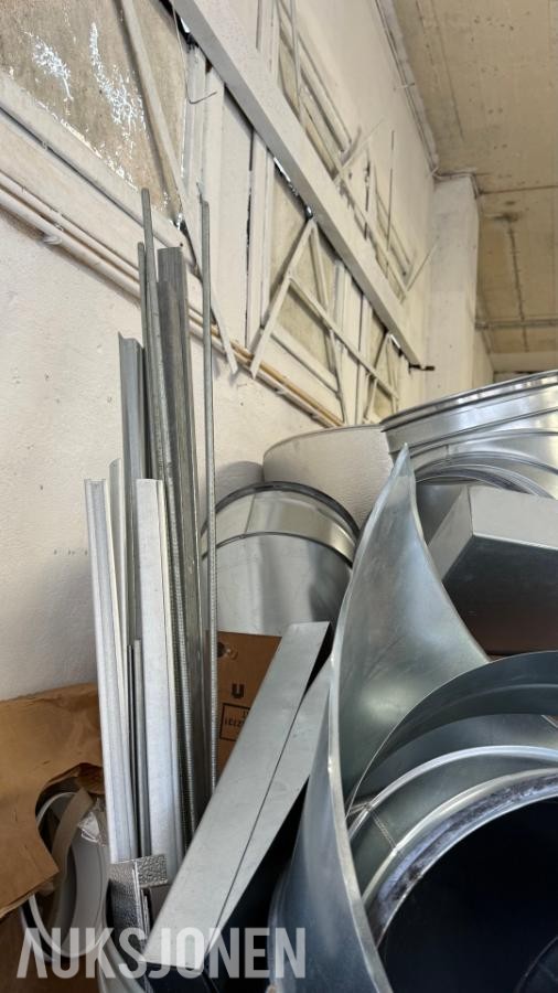 Stor parti ventilasjonsutstyr - Lindab, TROX, Swegon, Camfil m.fl