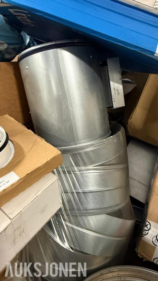 Stor parti ventilasjonsutstyr - Lindab, TROX, Swegon, Camfil m.fl
