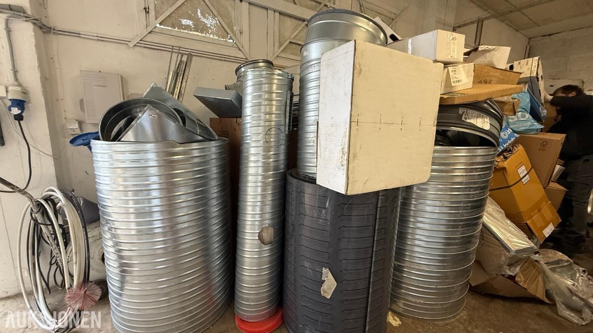 Stor parti ventilasjonsutstyr - Lindab, TROX, Swegon, Camfil m.fl