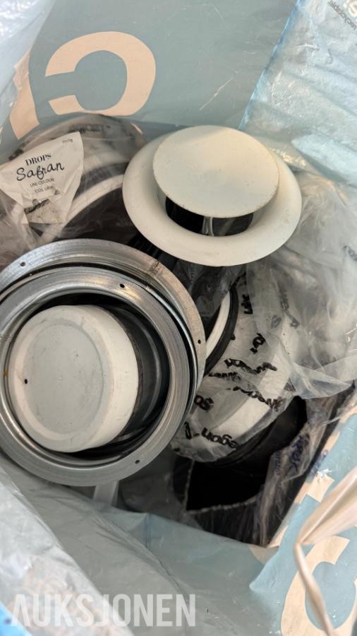 Stor parti ventilasjonsutstyr - Lindab, TROX, Swegon, Camfil m.fl