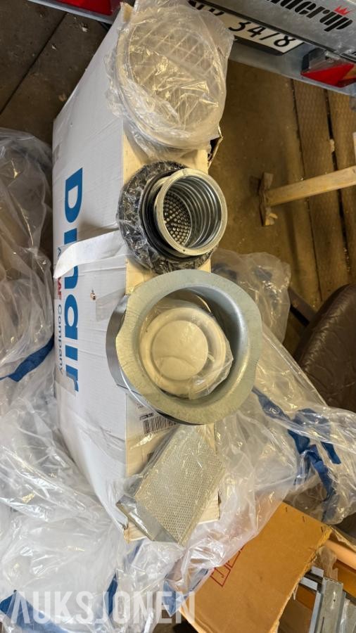 Stor parti ventilasjonsutstyr - Lindab, TROX, Swegon, Camfil m.fl