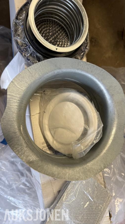 Stor parti ventilasjonsutstyr - Lindab, TROX, Swegon, Camfil m.fl