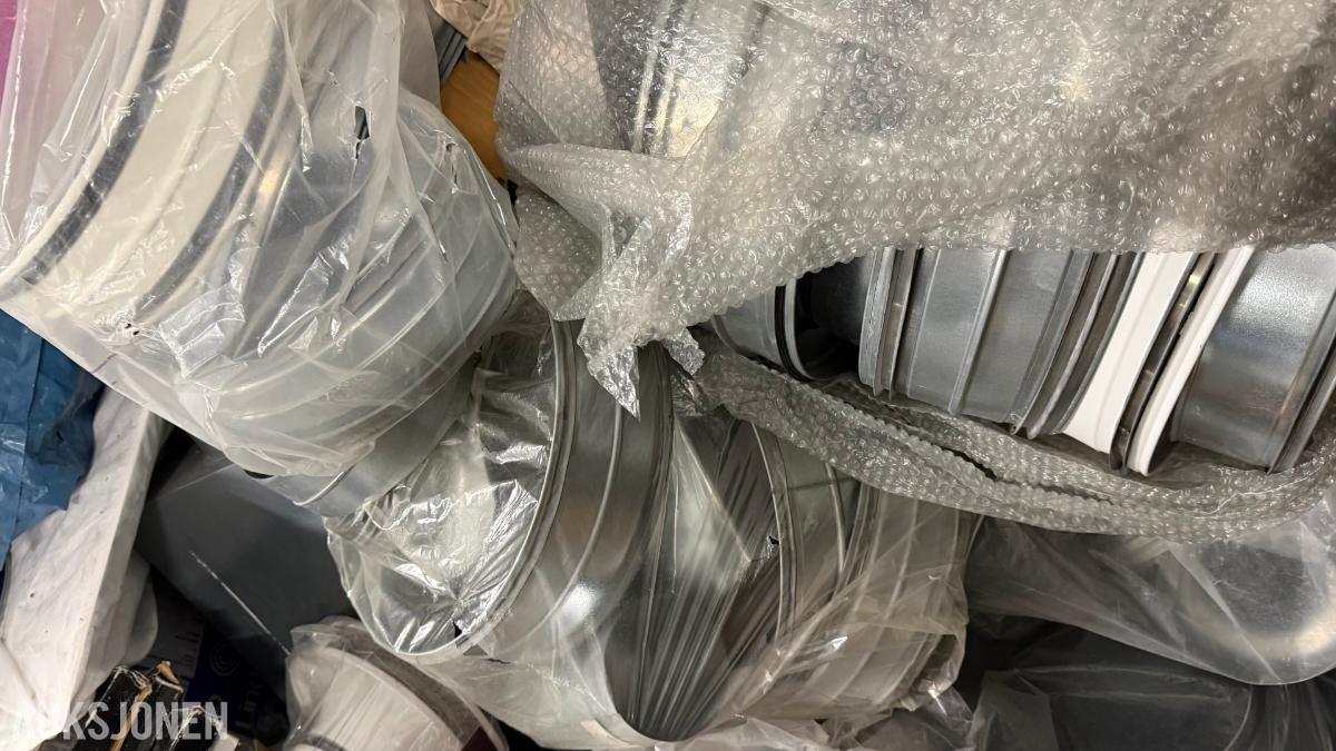 Stor parti ventilasjonsutstyr - Lindab, TROX, Swegon, Camfil m.fl