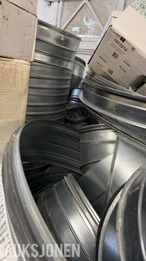 Stor parti ventilasjonsutstyr - Lindab, TROX, Swegon, Camfil m.fl