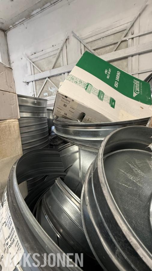 Stor parti ventilasjonsutstyr - Lindab, TROX, Swegon, Camfil m.fl