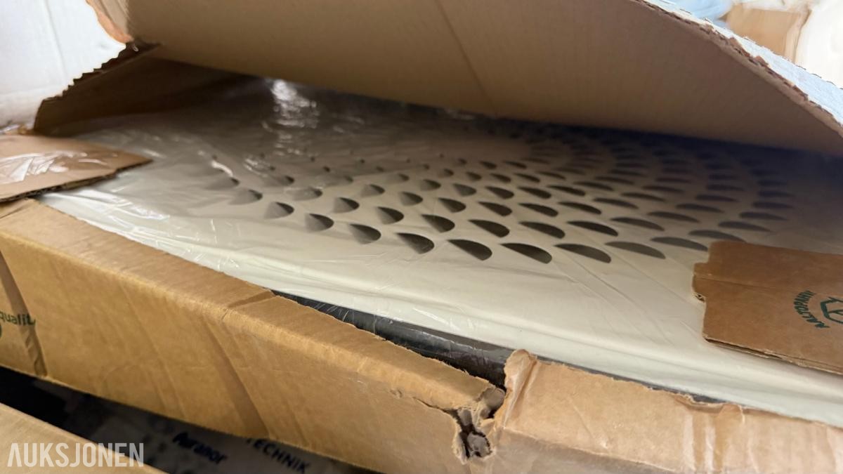 Stor parti ventilasjonsutstyr - Lindab, TROX, Swegon, Camfil m.fl