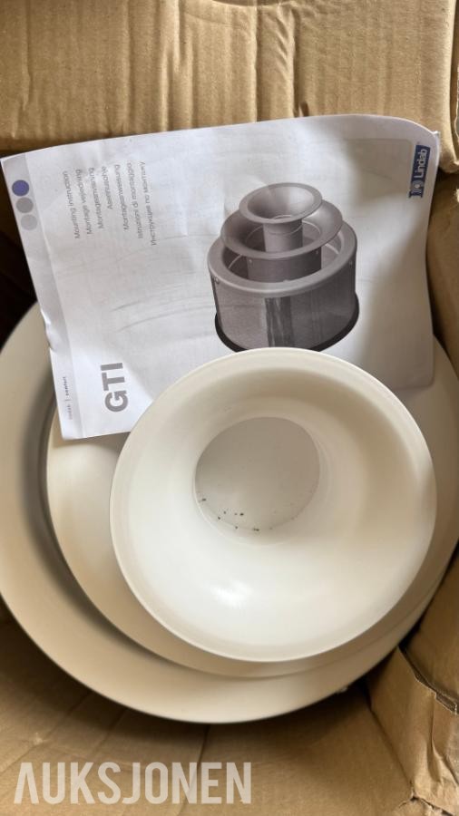 Stor parti ventilasjonsutstyr - Lindab, TROX, Swegon, Camfil m.fl