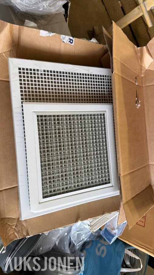 Stor parti ventilasjonsutstyr - Lindab, TROX, Swegon, Camfil m.fl