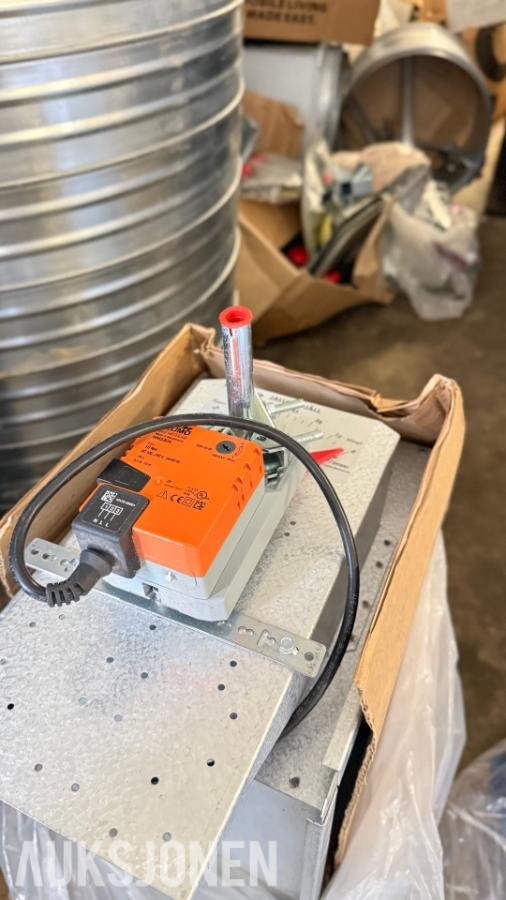 Stor parti ventilasjonsutstyr - Lindab, TROX, Swegon, Camfil m.fl