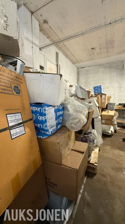Stor parti ventilasjonsutstyr - Lindab, TROX, Swegon, Camfil m.fl