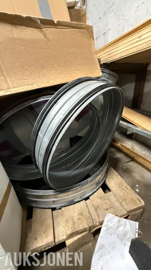 Stor parti ventilasjonsutstyr - Lindab, TROX, Swegon, Camfil m.fl