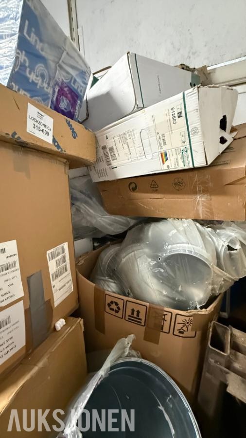 Stor parti ventilasjonsutstyr - Lindab, TROX, Swegon, Camfil m.fl