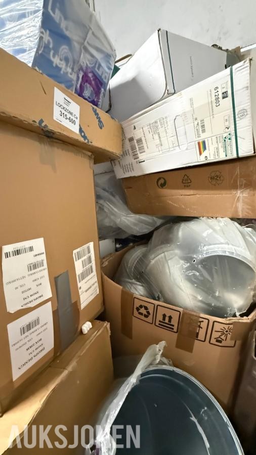 Stor parti ventilasjonsutstyr - Lindab, TROX, Swegon, Camfil m.fl