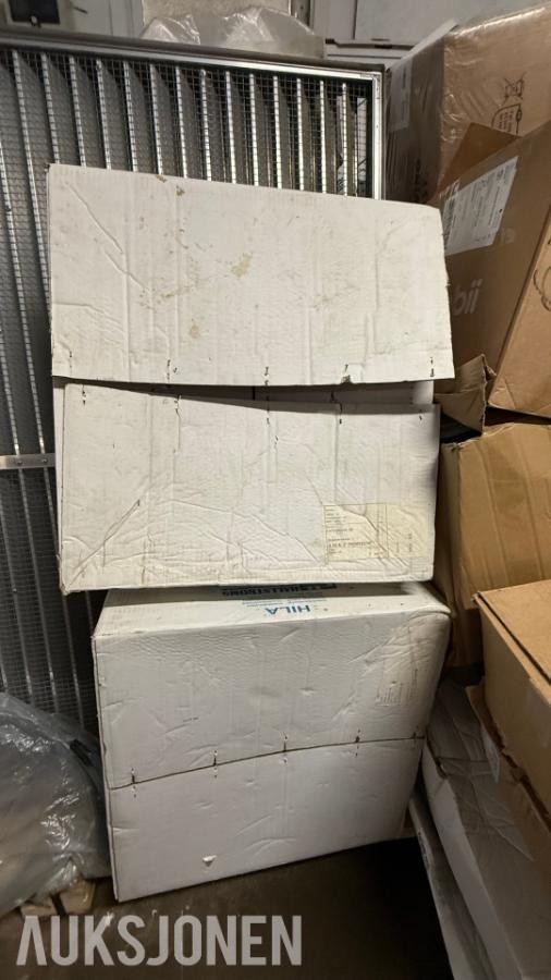 Stor parti ventilasjonsutstyr - Lindab, TROX, Swegon, Camfil m.fl