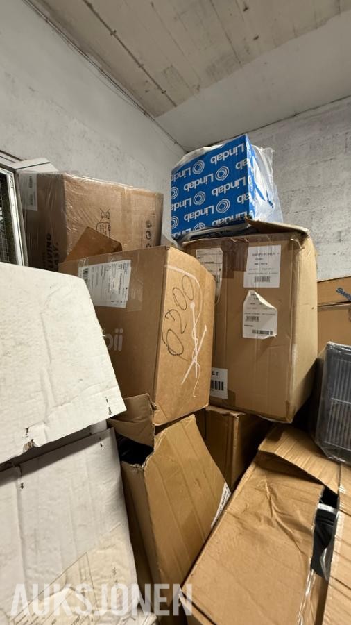 Stor parti ventilasjonsutstyr - Lindab, TROX, Swegon, Camfil m.fl