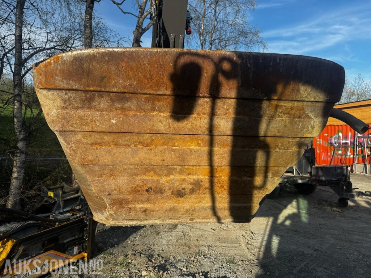 2019 Hardox pusseskuff 160cm bredde m/S60