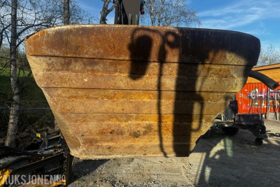 2019 Hardox pusseskuff 160cm bredde m/S60