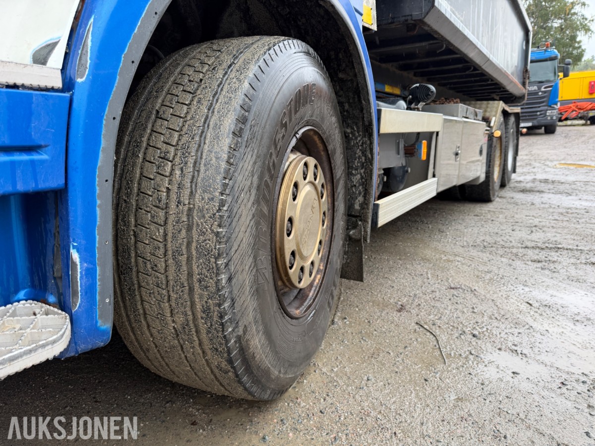 2008 Scania R-serie krokbil, JOAB krokpåbygg, Mählers brøytefeste