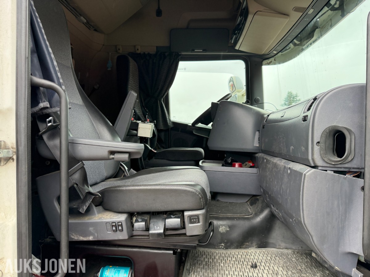 2008 Scania R-serie krokbil, JOAB krokpåbygg, Mählers brøytefeste