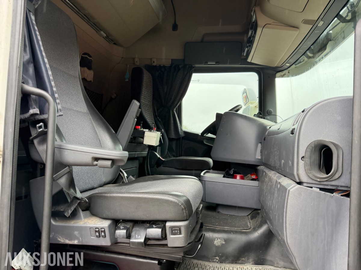 2008 Scania R-serie krokbil, JOAB krokpåbygg, Mählers brøytefeste