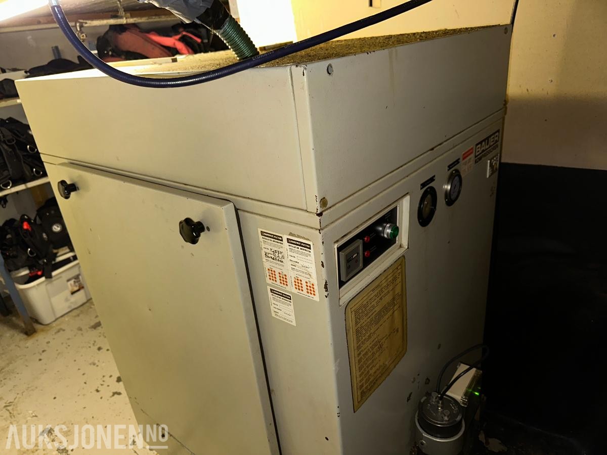 1985 Bauer V 15-H høytrykkskompressor