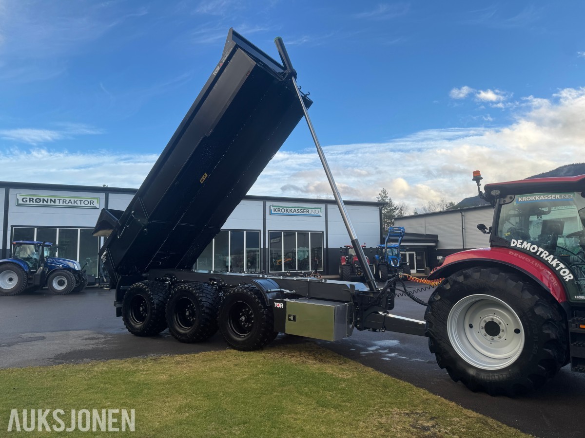 Tor DH20T60 3-akslet dumperhenger med 21720 kg lasteevne