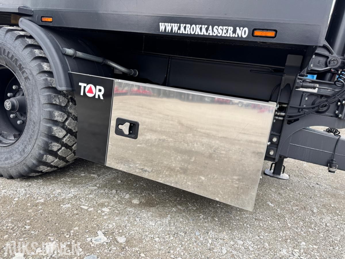 Tor DH20T60 3-akslet dumperhenger med 21720 kg lasteevne