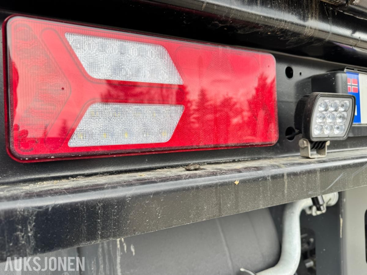 Tor DH20T60 3-akslet dumperhenger med 21720 kg lasteevne
